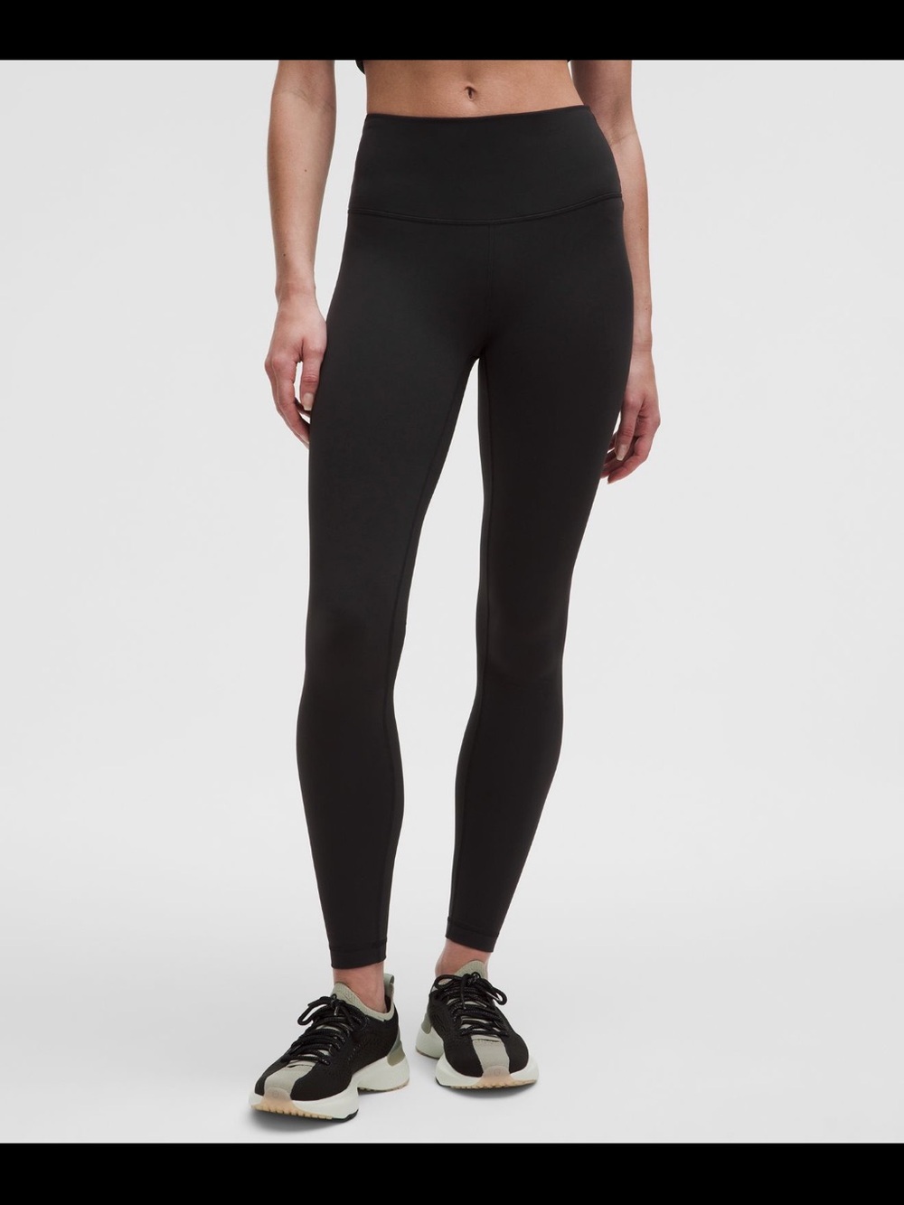 Women's High-Waist Black Performance Leggings